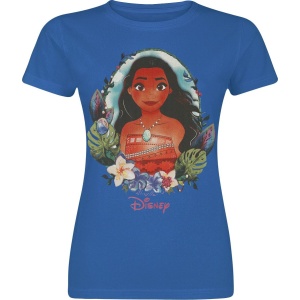 Vaiana Vaiana Island Girl Dámské tričko královská modrá - Merchstore.cz