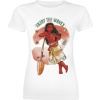 Vaiana Vaiana Watercolour Dámské tričko bílá - Merchstore.cz