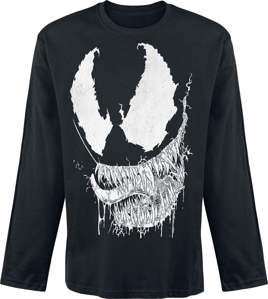 Venom (Marvel) Venom Saliva Tričko s dlouhým rukávem černá - Merchstore.cz Venom (Marvel) Venom Saliva Tričko s dlouhým rukávem černá - Merchstore.cz