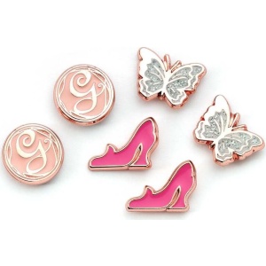 Wicked Glinda - Butterfly sada náušnic stríbrná - Merchstore.cz