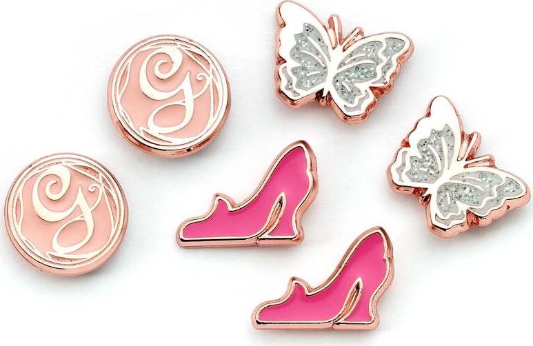 Wicked Glinda - Butterfly sada náušnic stríbrná - Merchstore.cz Wicked Glinda - Butterfly sada náušnic stríbrná - Merchstore.cz