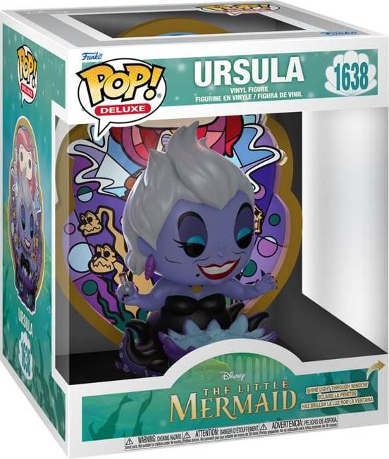 Ariel - Malá mořská víla Vinylová figurka č.1638 Ursula (Stained Glass) (POP! Deluxe) Sberatelská postava vícebarevný - Merchstore.cz Ariel - Malá mořská víla Vinylová figurka č.1638 Ursula (Stained Glass) (POP! Deluxe) Sberatelská postava vícebarevný - Merchstore.cz