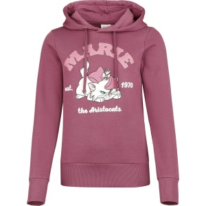 Aristocats Marie - est. 1970 Dámská mikina s kapucí bobulová - Merchstore.cz