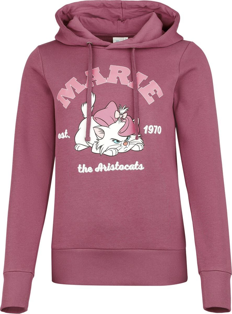 Aristocats Marie - est. 1970 Dámská mikina s kapucí bobulová - Merchstore.cz Aristocats Marie - est. 1970 Dámská mikina s kapucí bobulová - Merchstore.cz