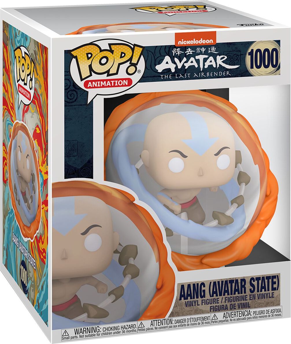Avatar - The Last Airbender Vinylová figurka č. 1000 Aang (Avatar State) (Super Pop!) Sberatelská postava standard - Merchstore.cz Avatar - The Last Airbender Vinylová figurka č. 1000 Aang (Avatar State) (Super Pop!) Sberatelská postava standard - Merchstore.cz