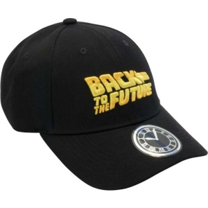 Back To The Future Back to the future Baseballová kšiltovka černá - Merchstore.cz