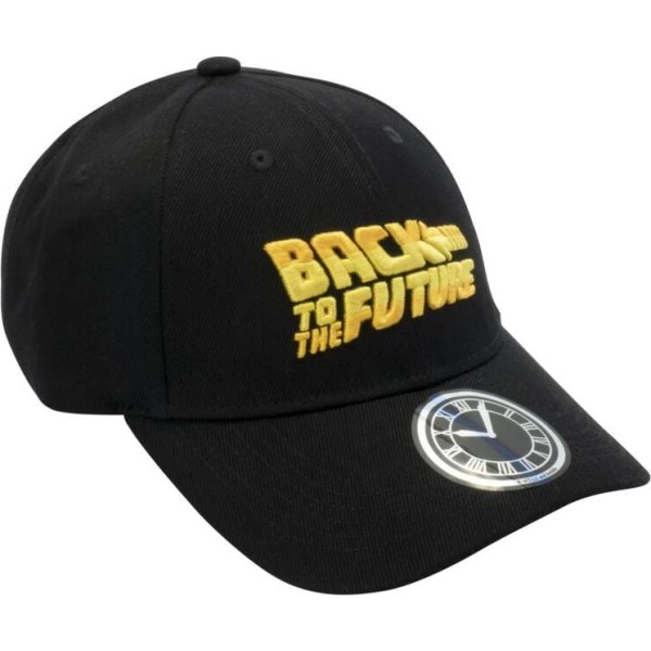 Back To The Future Back to the future Baseballová kšiltovka černá - Merchstore.cz