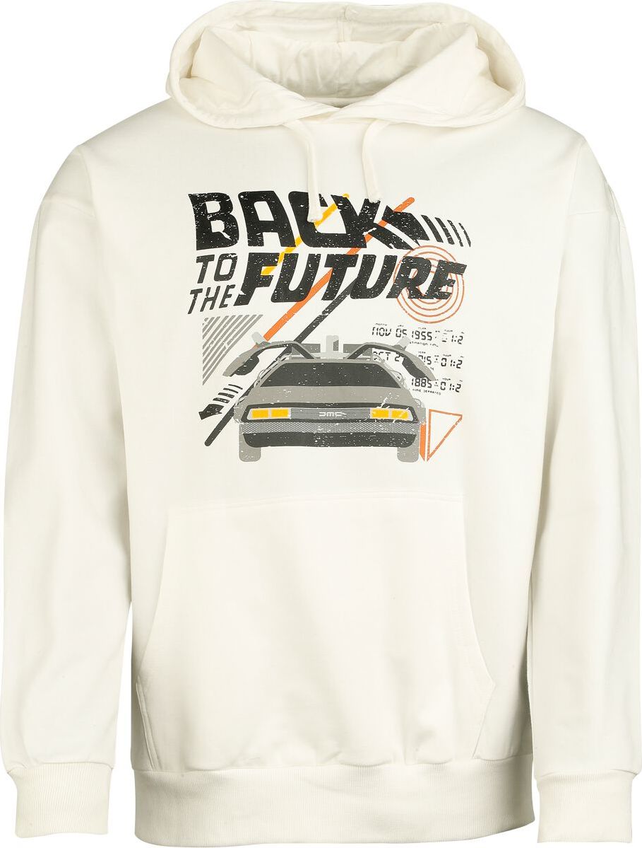 Back To The Future Back to the future Mikina s kapucí bílá - Merchstore.cz Back To The Future Back to the future Mikina s kapucí bílá - Merchstore.cz