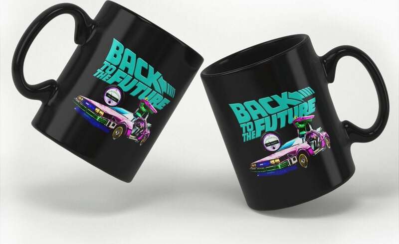 Back To The Future Delorean Hrnek černá - Merchstore.cz Back To The Future Delorean Hrnek černá - Merchstore.cz