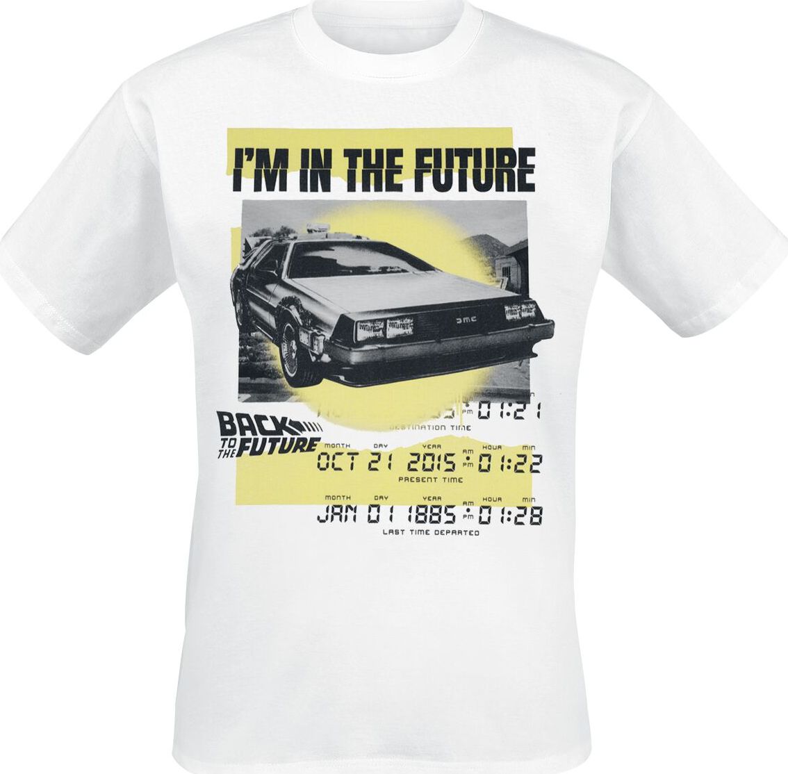 Back To The Future I'm In The Future Tričko bílá - Merchstore.cz Back To The Future I'm In The Future Tričko bílá - Merchstore.cz