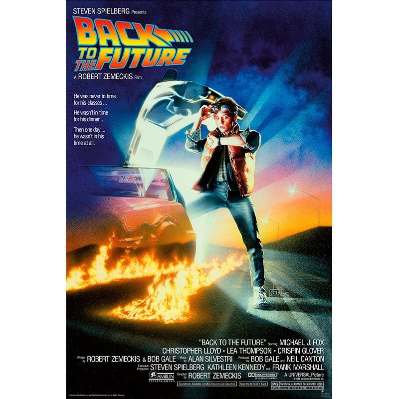 Back To The Future Movie Poster plakát vícebarevný - Merchstore.cz Back To The Future Movie Poster plakát vícebarevný - Merchstore.cz
