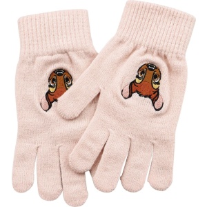 Bambi Rukavičky s potiskem Bambi rukavice světle růžová - Merchstore.cz