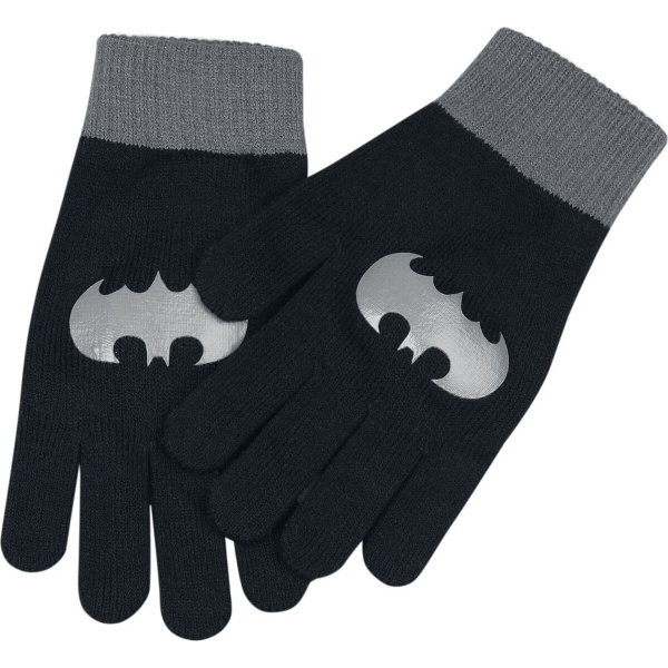 Batman Batman - Logo rukavice cerná/šedá - Merchstore.cz