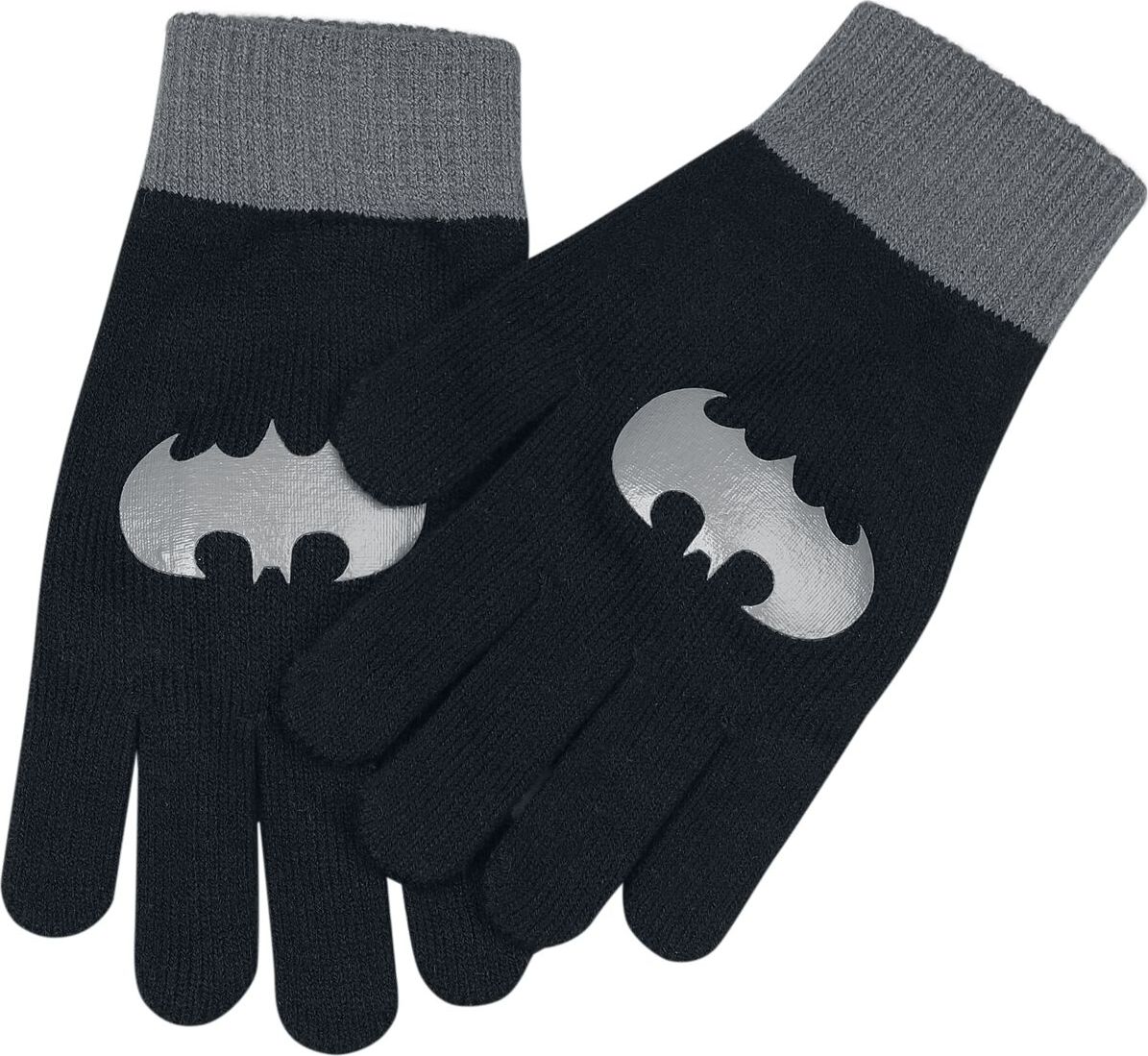 Batman Batman - Logo rukavice cerná/šedá - Merchstore.cz Batman Batman - Logo rukavice cerná/šedá - Merchstore.cz