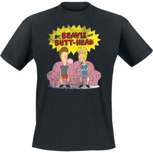 Beavis And Butt-Head Beavis And Butt-Head Tričko černá - Merchstore.cz