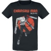 Chainsaw Man Attack Mode Tričko černá - Merchstore.cz