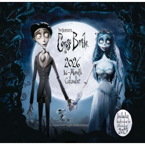 Corpse Bride Nástěnný kalendář 2026 Nástenný kalendář vícebarevný - Merchstore.cz