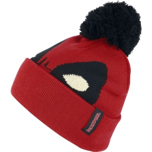 Deadpool Deadpol Face Bambule cervená/bílá/cerná - Merchstore.cz