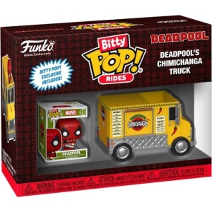 Deadpool Vinylová figurka Deadpool´s Chimichanga Truck (Bitty Pop! Ride) Sberatelská postava standard - Merchstore.cz