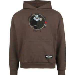 Death Note Ryuk Mikina s kapucí hnědá - Merchstore.cz