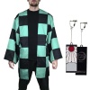 Demon Slayer Sada Tanjiro župan vícebarevný - Merchstore.cz