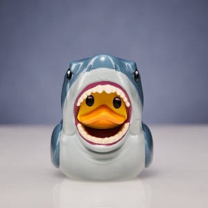 Der weisse Hai Bruce - Mini Tubbz dekorace vícebarevný - Merchstore.cz