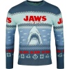 Der weisse Hai Jaws - Da Dum Da Dum Pletený svetr vícebarevný - Merchstore.cz
