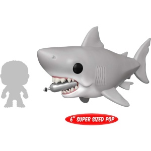 Der weisse Hai Vinylová figurka č. 759 Jaws - Great White Shark with diving Tank (Oversized) Sberatelská postava standard - Merchstore.cz