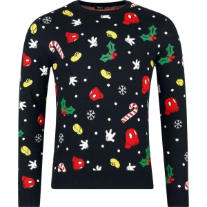 Disney Team Christmas Pletený svetr vícebarevný - Merchstore.cz
