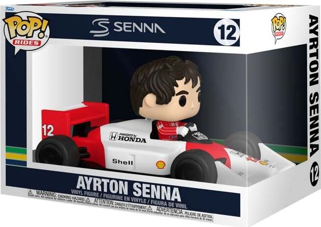 Formel 1 Vinylová figurka č.12 Ayrton Senna (Pop Rides!) Sberatelská postava standard - Merchstore.cz Formel 1 Vinylová figurka č.12 Ayrton Senna (Pop Rides!) Sberatelská postava standard - Merchstore.cz