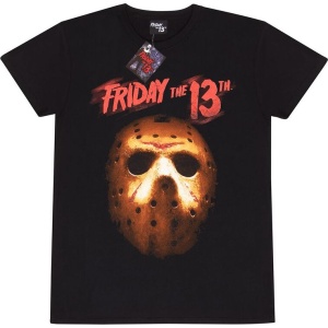 Friday The 13th Mask Tričko černá - Merchstore.cz