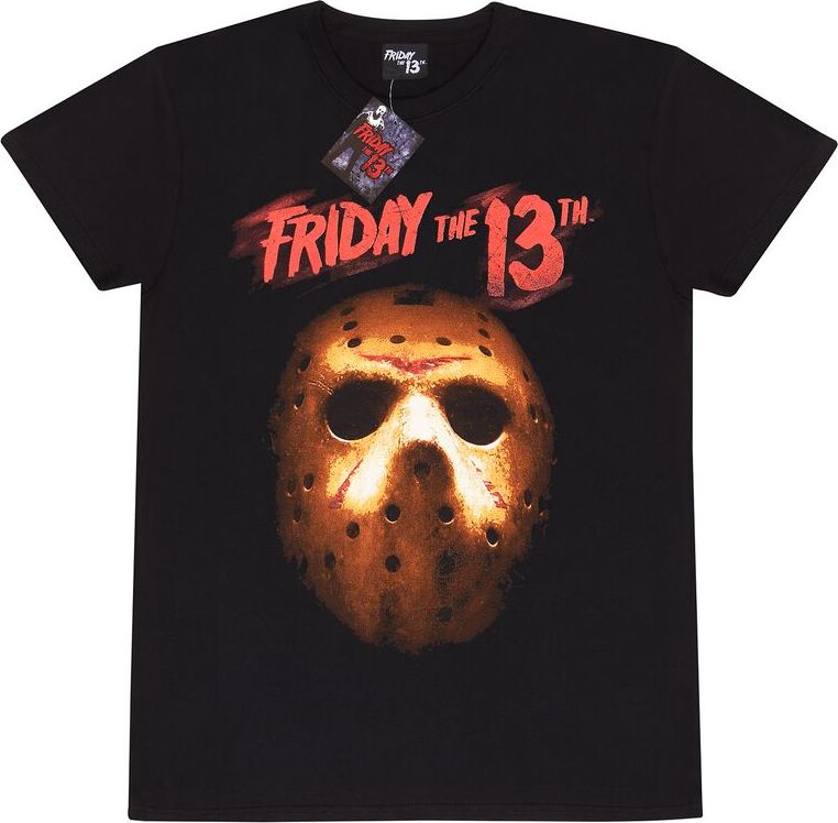 Friday The 13th Mask Tričko černá - Merchstore.cz Friday The 13th Mask Tričko černá - Merchstore.cz