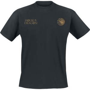 Game Of Thrones House Of The Dragon - The Iron Throne Tričko černá - Merchstore.cz