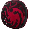 Game Of Thrones House Targaryen dekorace polštár cerná/cervená - Merchstore.cz