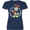 Garfield Don`t Worry ... Be Stupid! Dámské tričko modrá - Merchstore.cz
