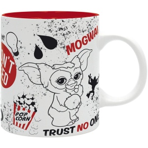 Gremlins Gizmo Hrnek bílá/cerná/cervená - Merchstore.cz