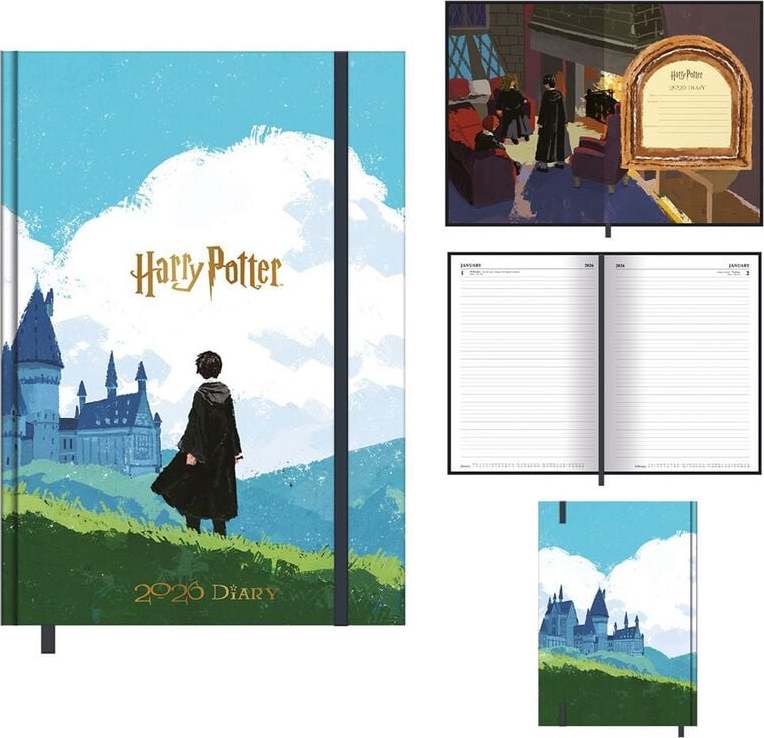 Harry Potter Diář 2026 Diář vícebarevný - Merchstore.cz
