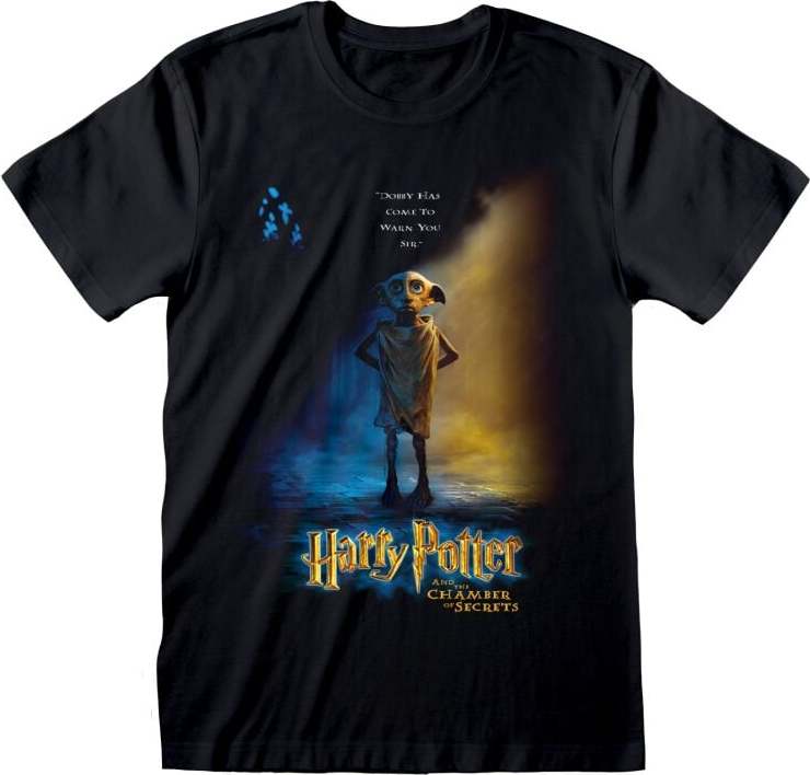 Harry Potter Dobby Tričko černá - Merchstore.cz Harry Potter Dobby Tričko černá - Merchstore.cz