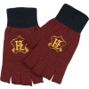 Harry Potter Hogwarts - Logo rukavice bez prstů cervená/cerná - Merchstore.cz