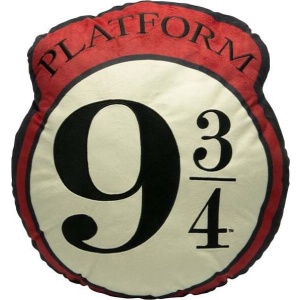 Harry Potter Platform 9 3/4 dekorace polštár vícebarevný - Merchstore.cz