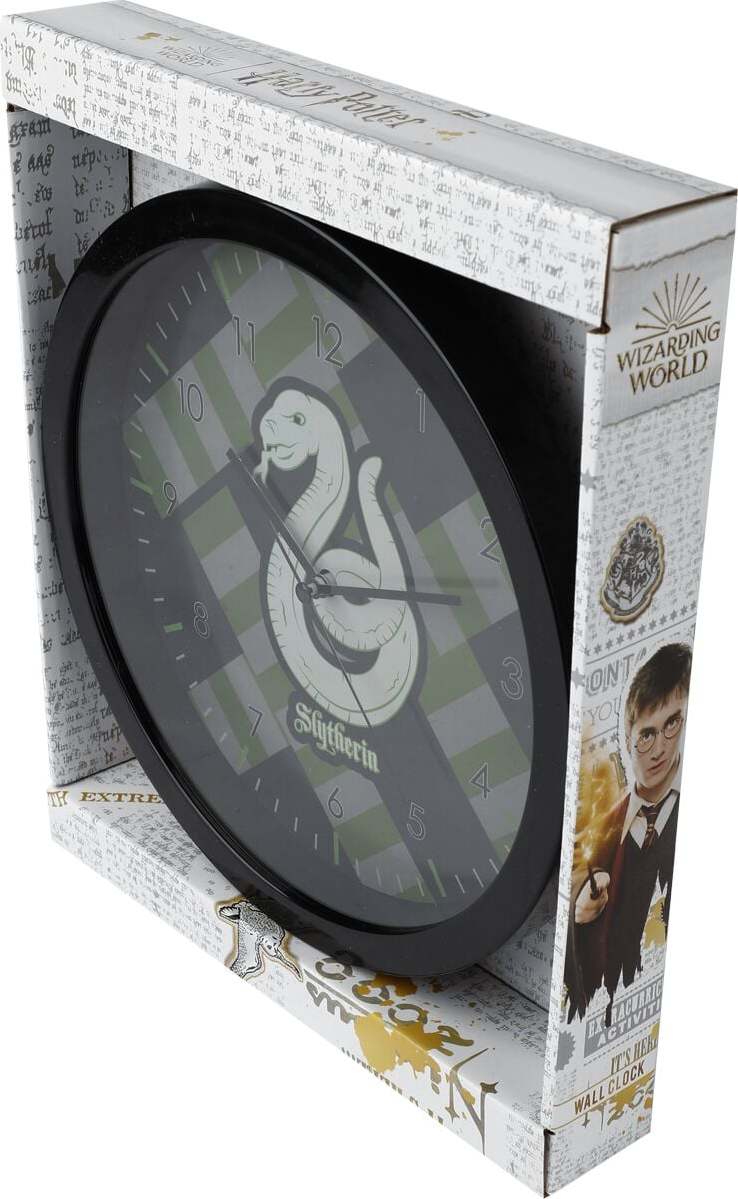 Harry Potter Slytherin Nástenné hodiny vícebarevný - Merchstore.cz Harry Potter Slytherin Nástenné hodiny vícebarevný - Merchstore.cz