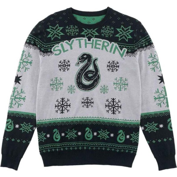 Harry Potter Slytherin Pletený svetr vícebarevný - Merchstore.cz