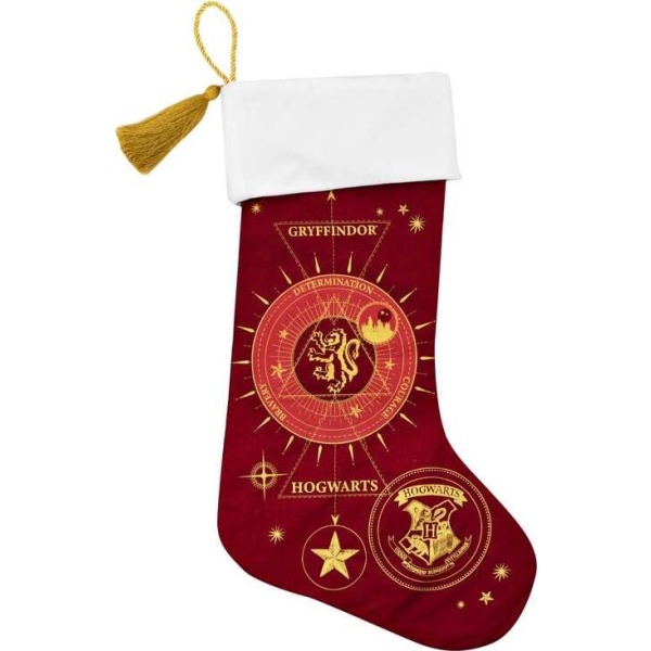 Harry Potter Vánoční ponožka Gryffindor Nástenné dekorace vícebarevný - Merchstore.cz