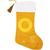 Harry Potter Vánoční ponožka Hufflepuff Nástenné dekorace vícebarevný - Merchstore.cz