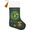Harry Potter Vánoční ponožka Slytherin Nástenné dekorace vícebarevný - Merchstore.cz