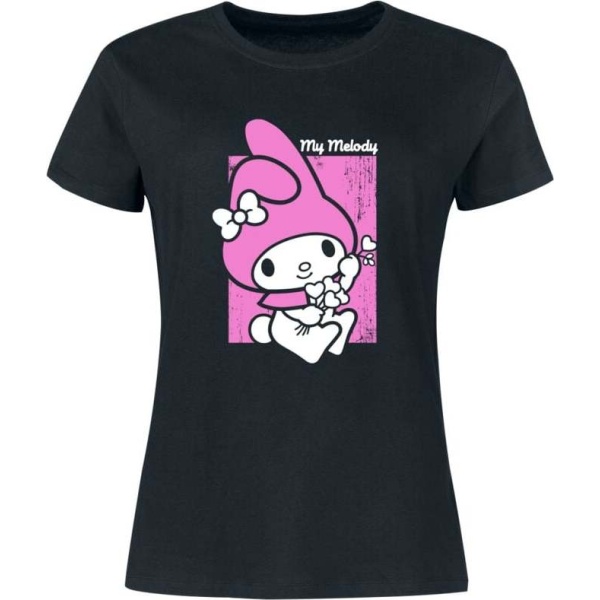 Hello Kitty Hello Kitty and Friends - My Melody Dámské tričko černá - Merchstore.cz