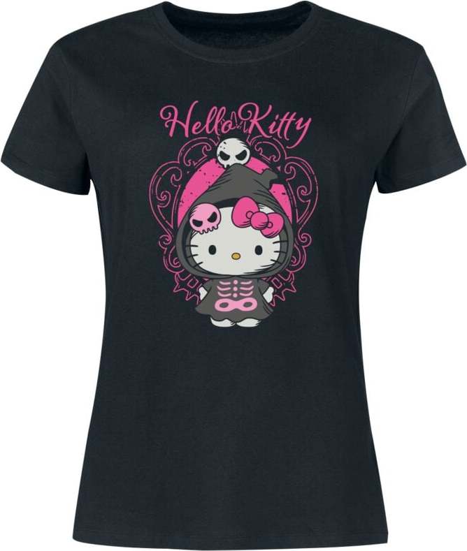 Hello Kitty Hello Kitty Dámské tričko černá - Merchstore.cz