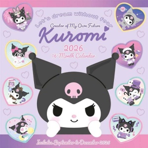Hello Kitty Kuromi - Dream Without Fear Nástenný kalendář vícebarevný - Merchstore.cz