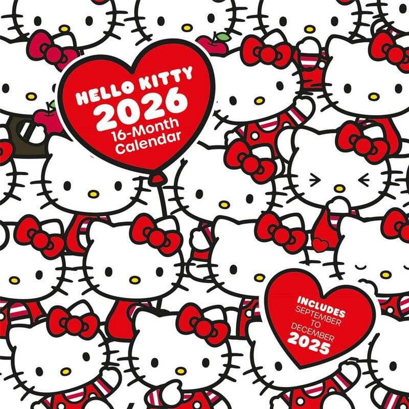 Hello Kitty Nástěnný kalendář 2026 Nástenný kalendář vícebarevný - Merchstore.cz Hello Kitty Nástěnný kalendář 2026 Nástenný kalendář vícebarevný - Merchstore.cz