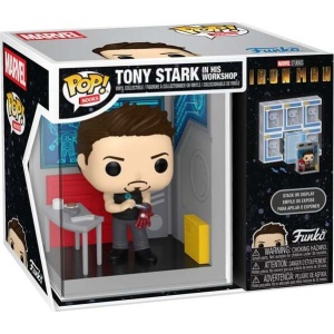 Iron Man Vinylová figurka Marvel - Tony Stark in his Workshop (Pop! Nooks) Sberatelská postava standard - Merchstore.cz